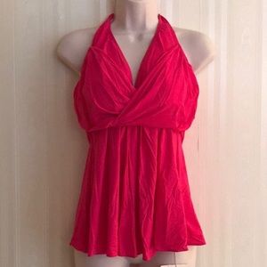 GOTTEX hot pink tankini top and bottom set